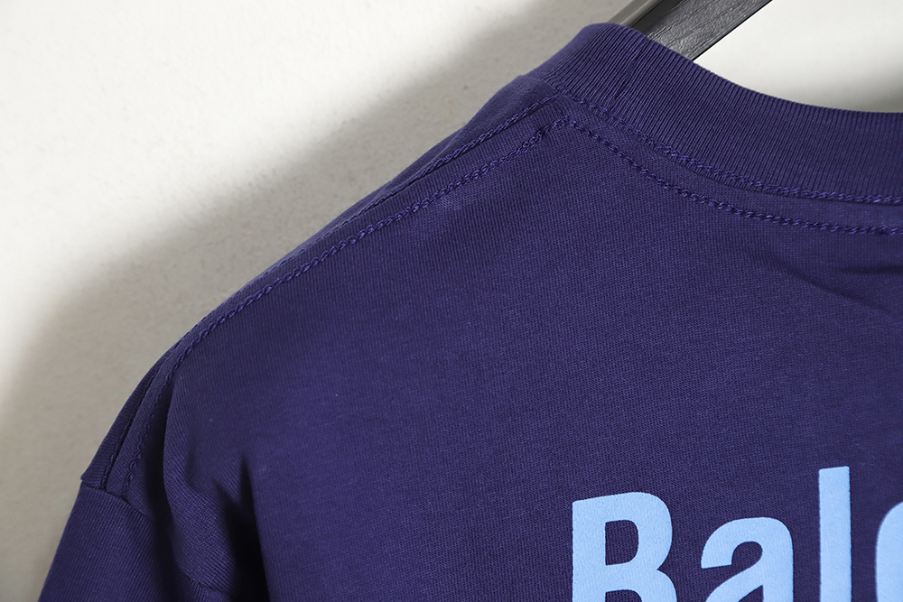 Balenciaga Balenciaga new environmental protection series wave LOGO short-sleeved T-shirt TSK2