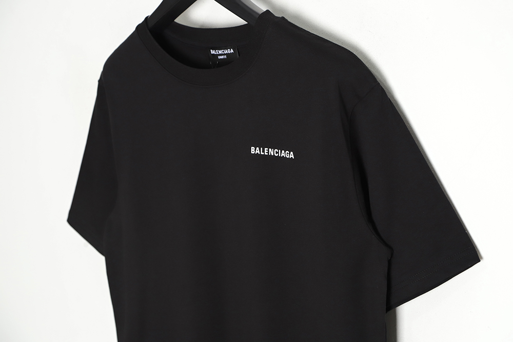BALENCIAGA Balenciaga 23SS small logo back letter short-sleeved T-shirt TSK2