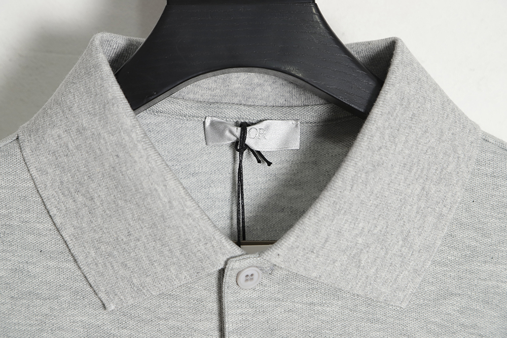 DIOR Dior CD embroidery short-sleeved POLO shirt TSK2
