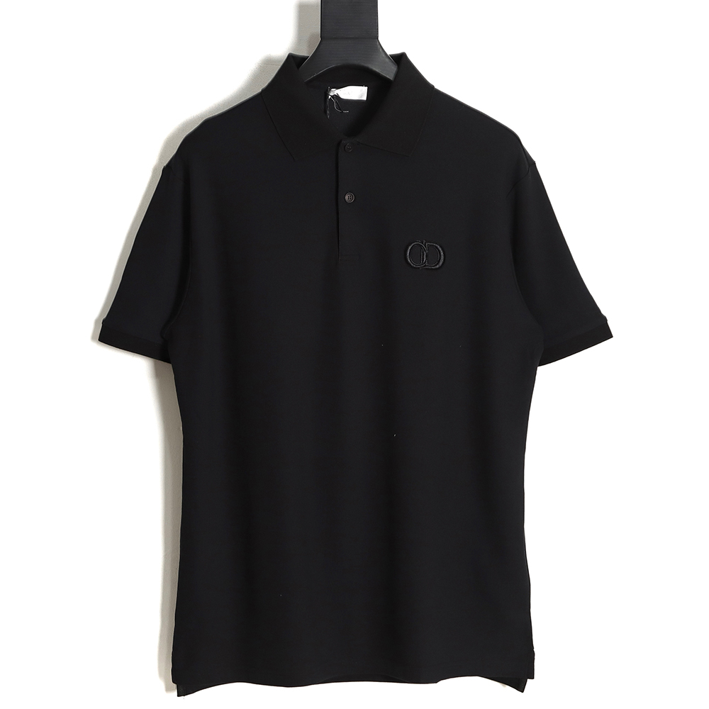 DIOR Dior CD embroidery short-sleeved POLO shirt TSK3