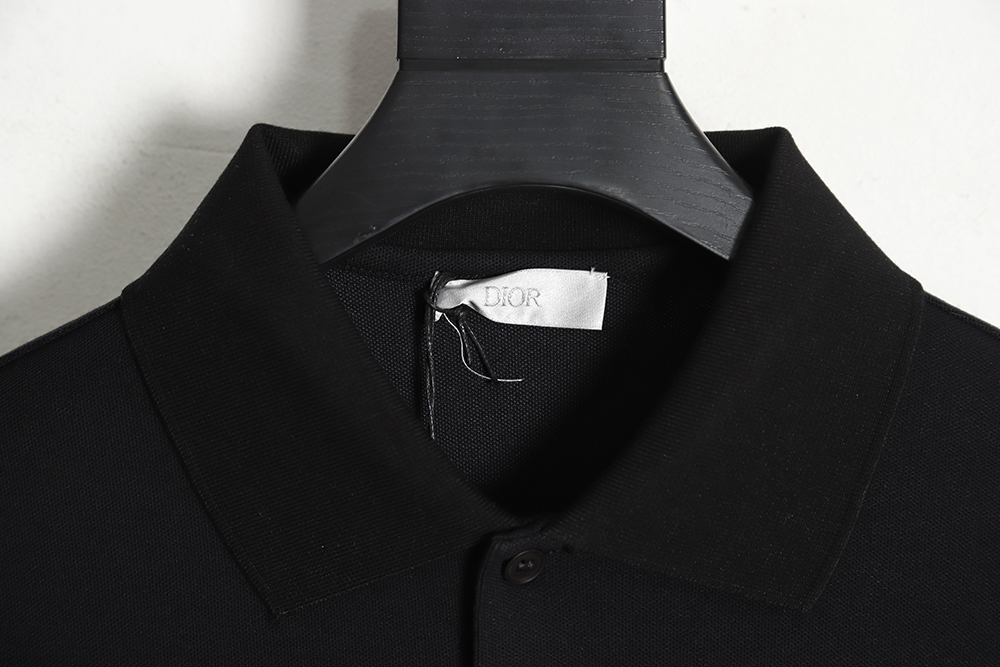 DIOR Dior CD embroidery short-sleeved POLO shirt TSK3