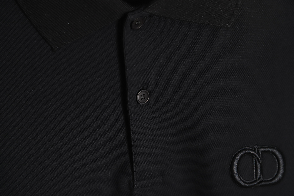 DIOR Dior CD embroidery short-sleeved POLO shirt TSK3