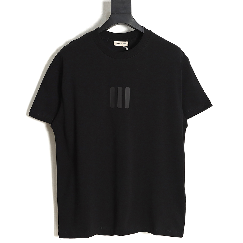 Fear of God FOG main line three bars short-sleeved T-shirt TSK1