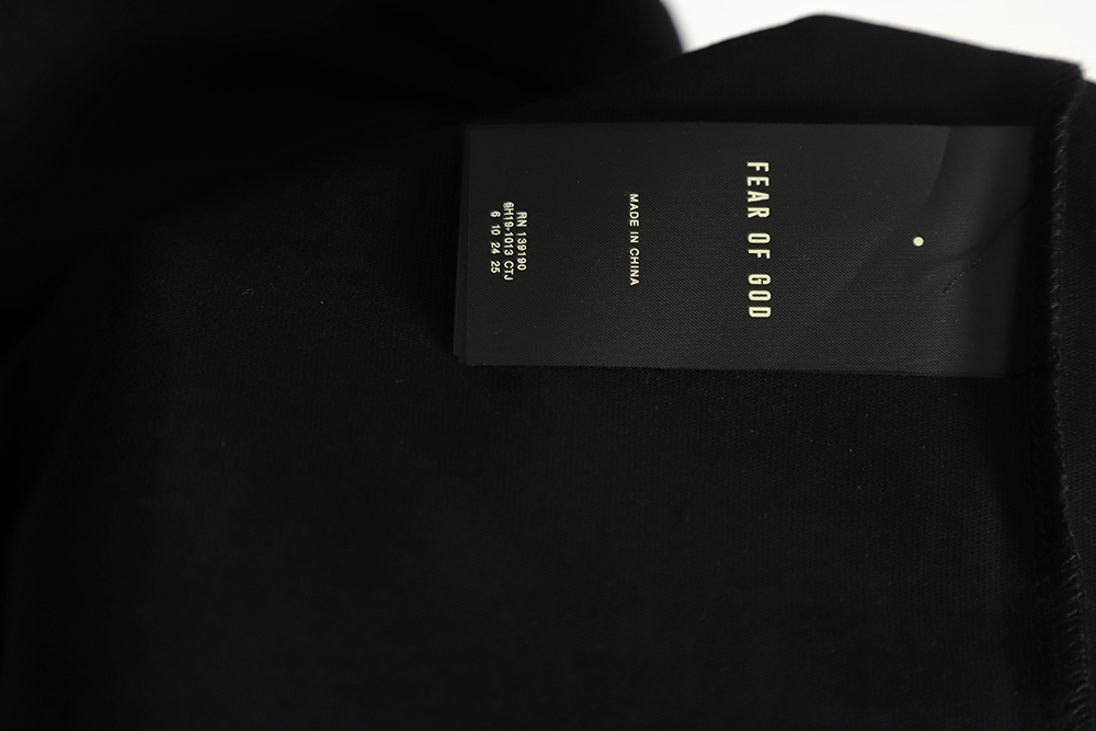 Fear of God FOG main line three bars short-sleeved T-shirt TSK1