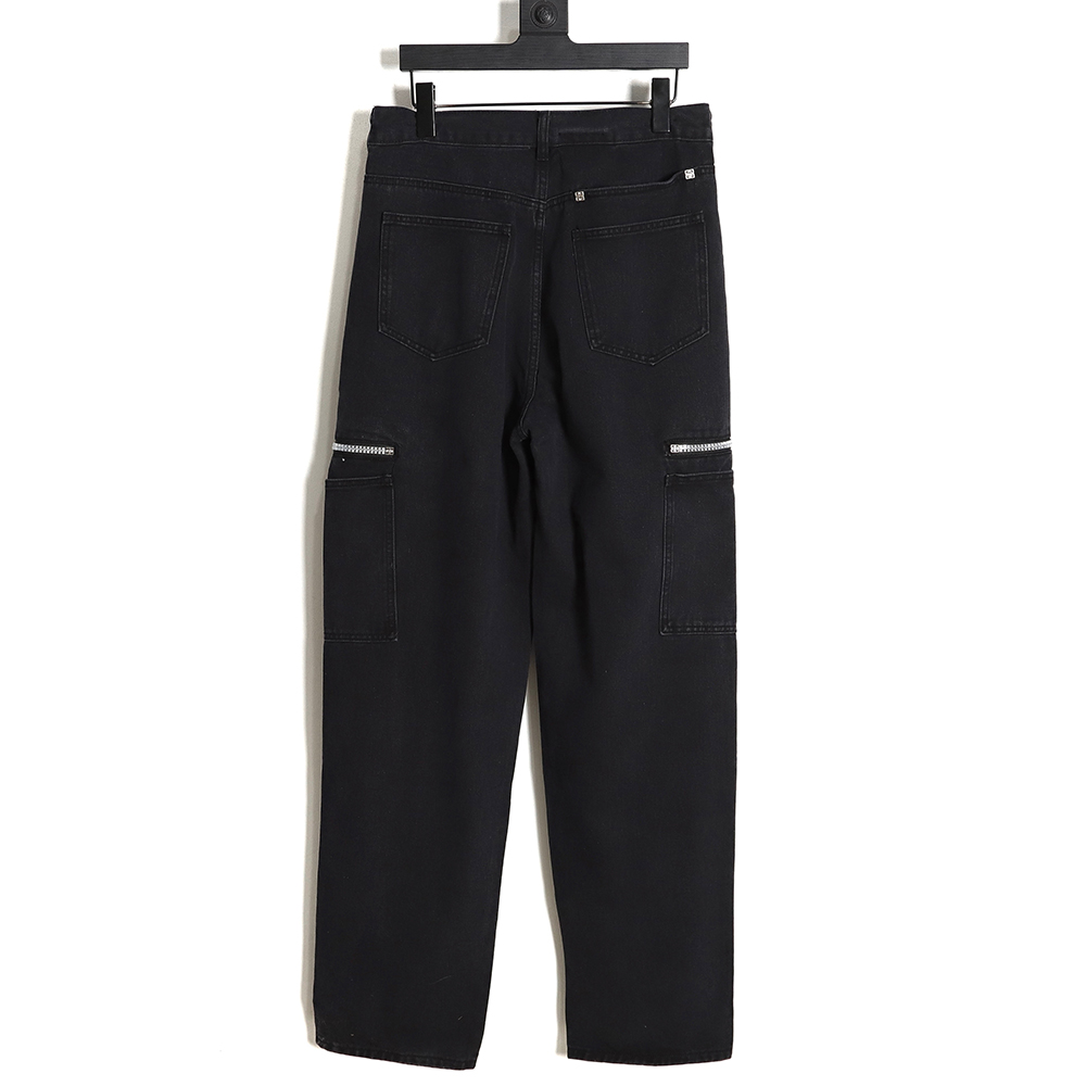 Givenchy 23SS Zip Denim Trousers