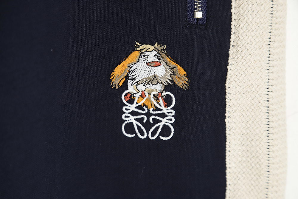 Loewe Luoyiwei Yinyin dog embroidery color matching flower shorts TSK1