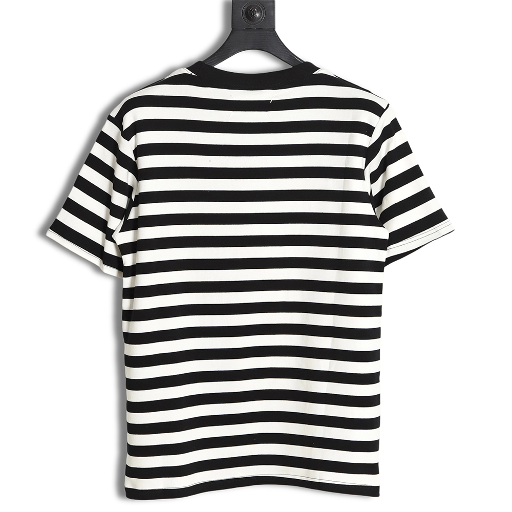 Margiela MM6 Pocket Stitched Stripe Short Sleeves