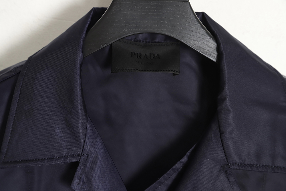PRADA PRD 23SS Re-Nylon Double Pocket Short Sleeve Shirt