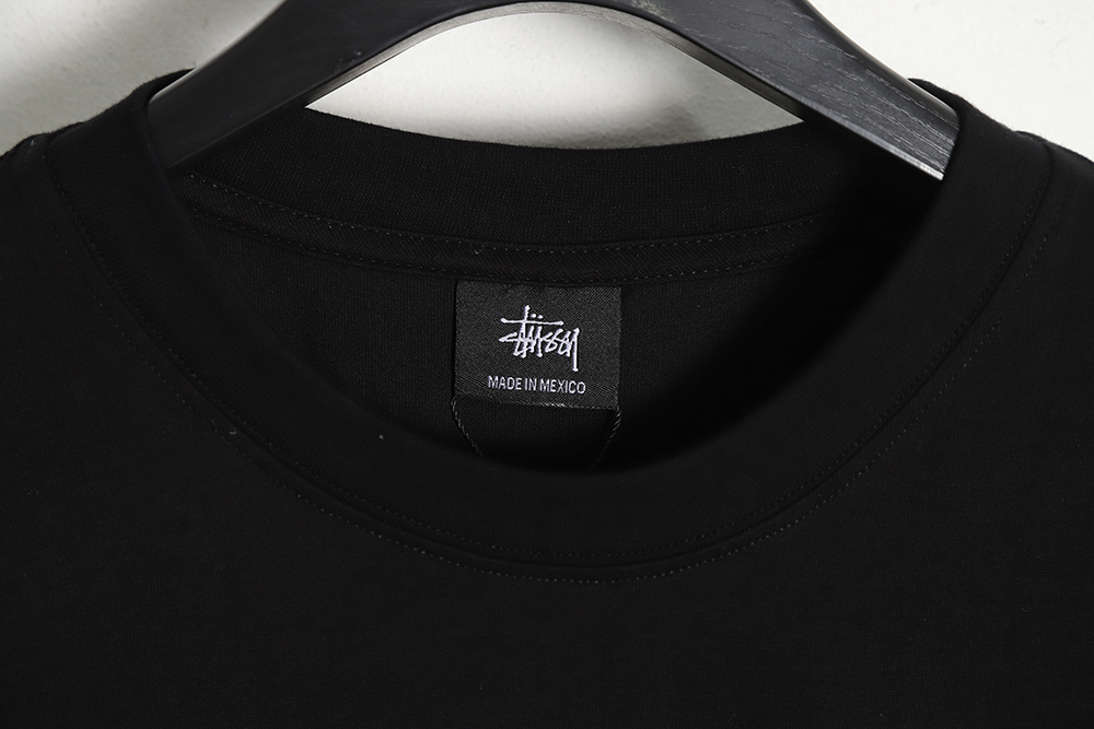 Stussy Stussy chest classic letter embroidery short sleeve TSK2
