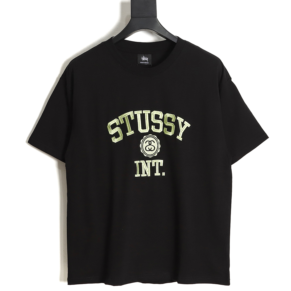 Stussy Stussy chest classic letter embroidery short sleeve TSK2