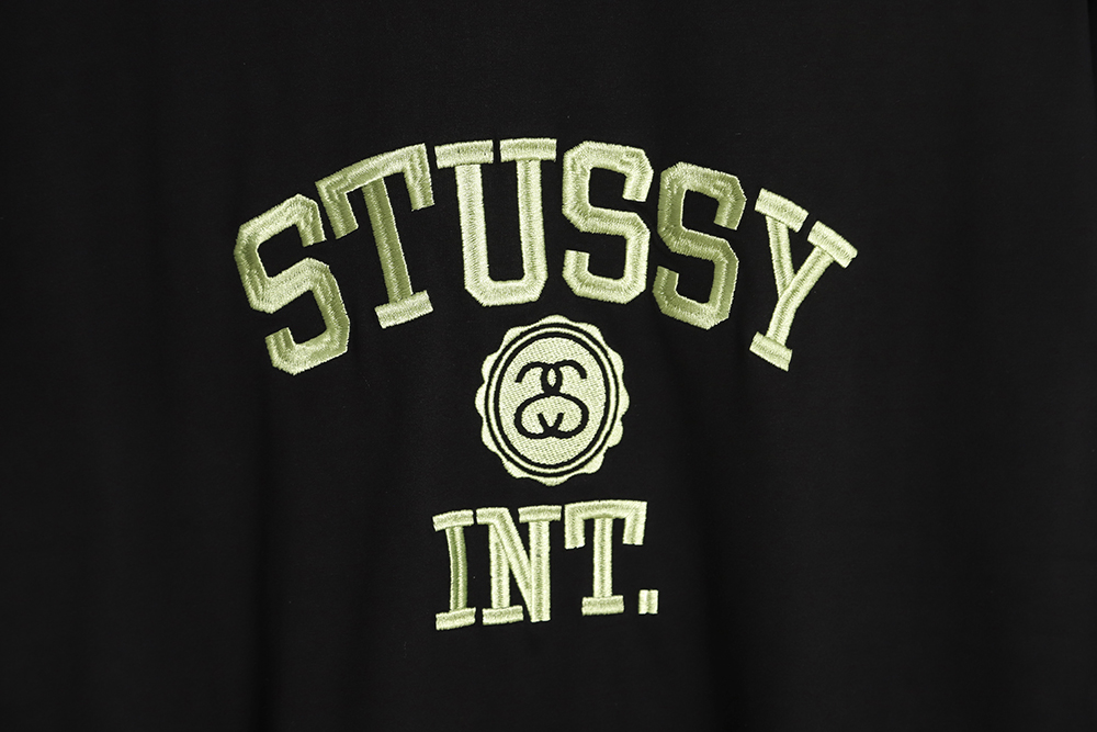 Stussy Stussy chest classic letter embroidery short sleeve TSK2