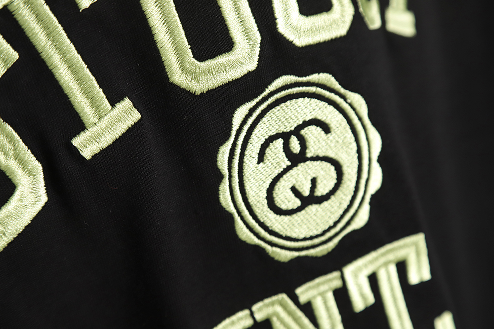Stussy Stussy chest classic letter embroidery short sleeve TSK2