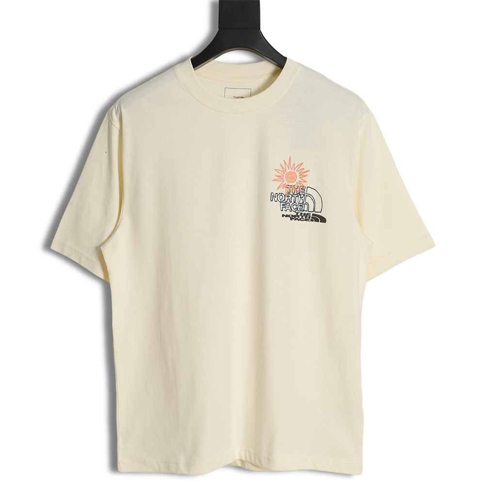 The North Face North Sunflower Tree Logo stitching print short-sleeved T-shirt