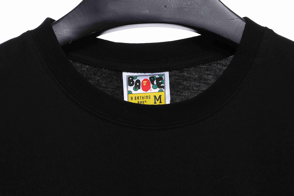 BAPE ape head stamp print short sleeve TSK1