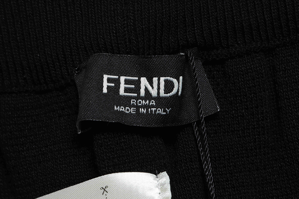 Fendi Shadow Double F Knit Shorts