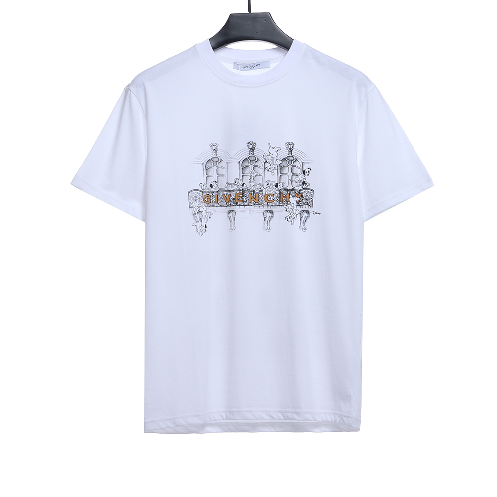 Givenchy joint Disney 101 Dalmatians short sleeves