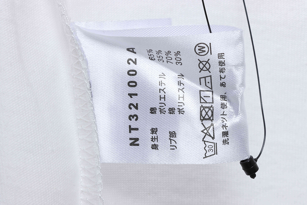 North Face Japanese Edition Mountain Print Short Sleeves