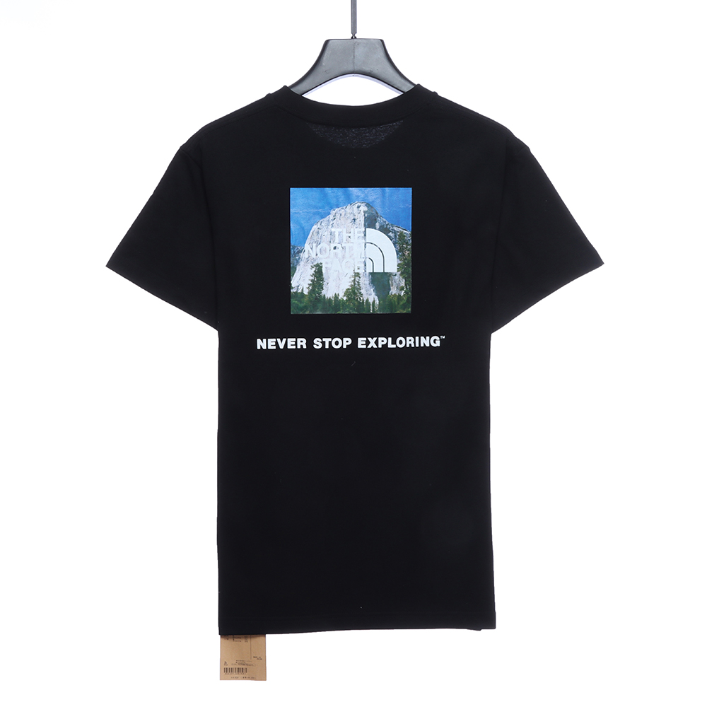North Face Japanese Edition Mountain Print Short Sleeve TSK1