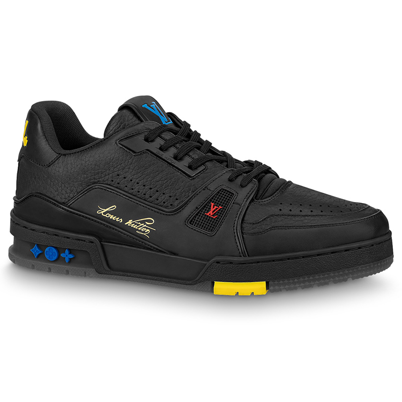 Louis Vuitton Trainer Black Signature