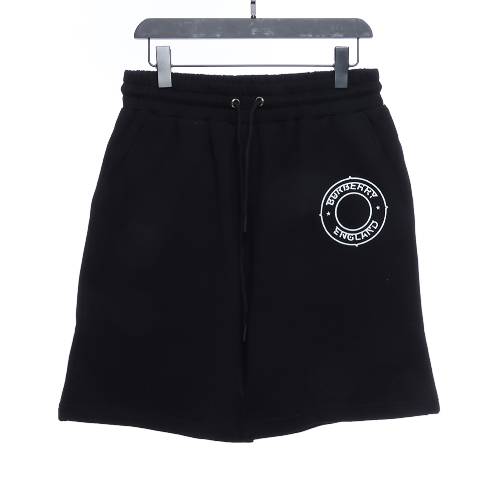 Burberry Circle Logo Print Shorts