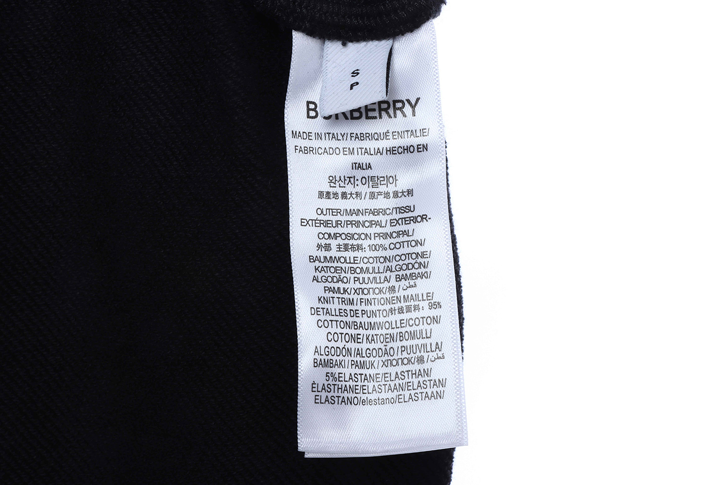 Burberry Circle Logo Print Shorts