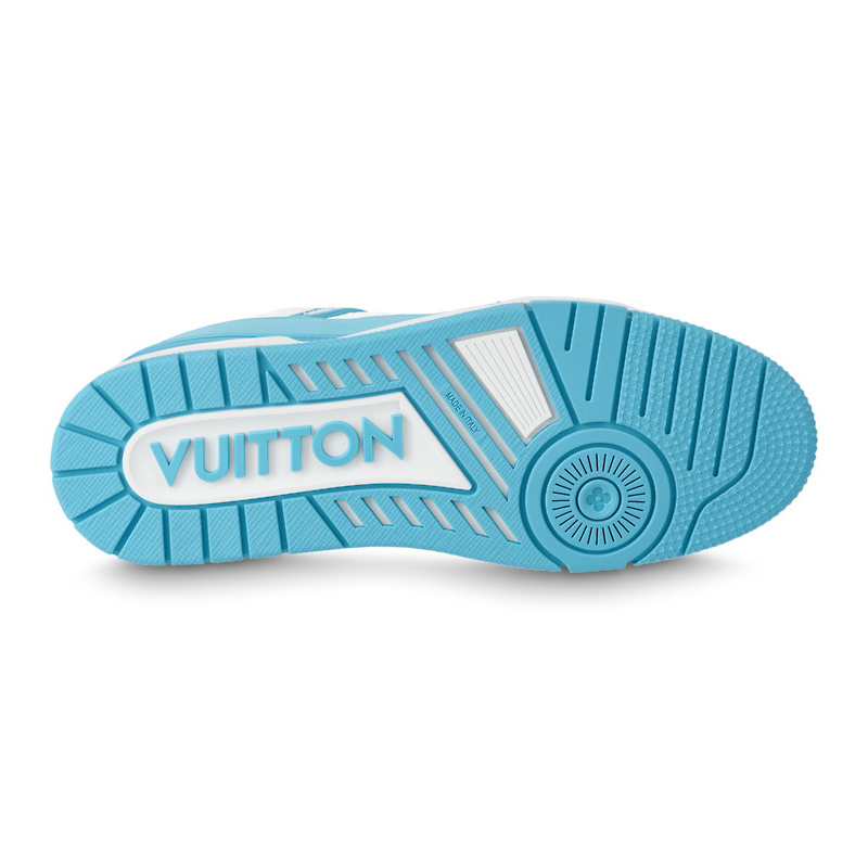 Louis Vuitton Trainer Low White Sky Blue