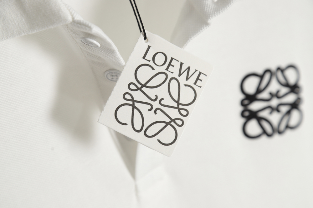 LOEWE Luo Yiwei small label logo POLO shirt