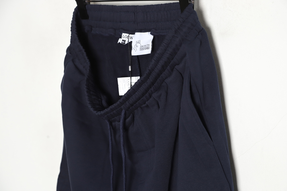 LOEWE Loewe color block embroidery logo shorts TSK1
