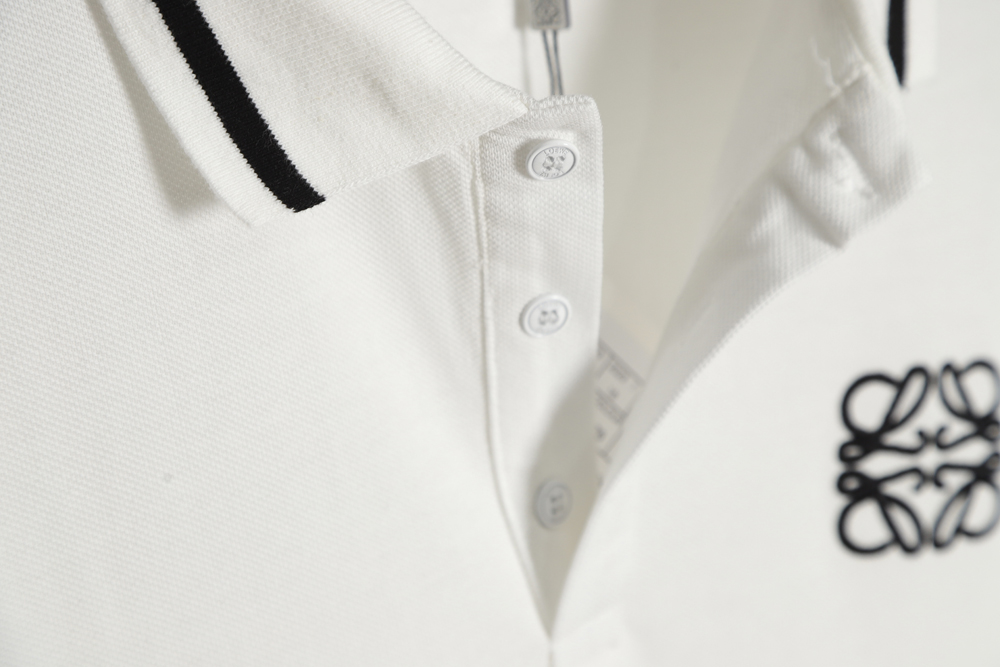 LOEWE Luo Yiwei small label logo POLO shirt