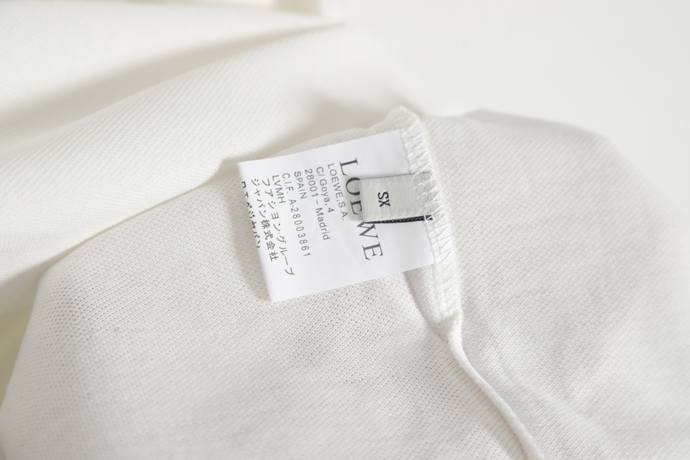 LOEWE Luo Yiwei small label logo POLO shirt