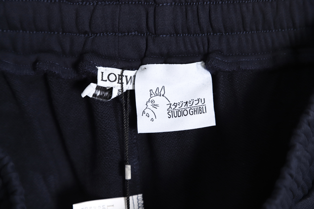 LOEWE Loewe color block embroidery logo shorts TSK1