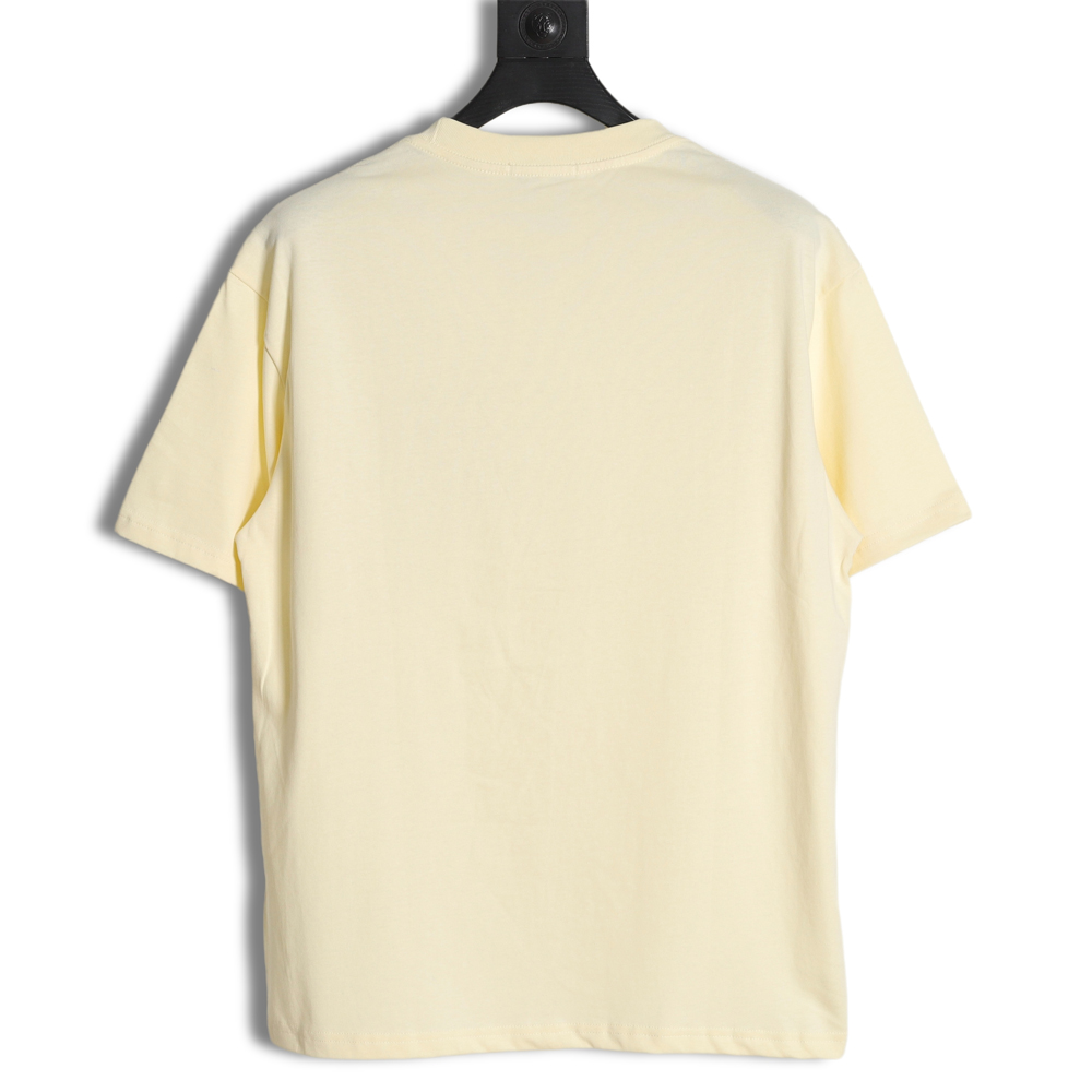 Loewe Luo Yiwei foam embroidery fake pocket short-sleeved T-shirt