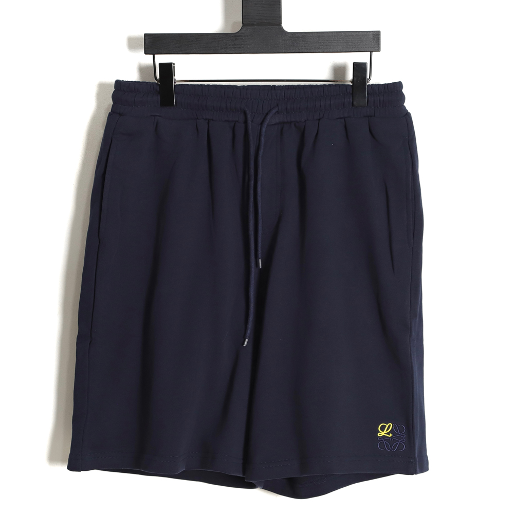 LOEWE Loewe color block embroidery logo shorts TSK1