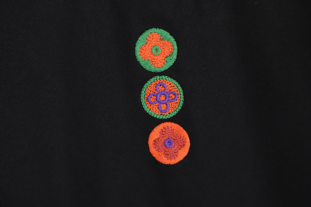 Louis Vuitton LV Louis Vuitton 23SS color logo embroidery badge POLO shirt short sleeve TSK1