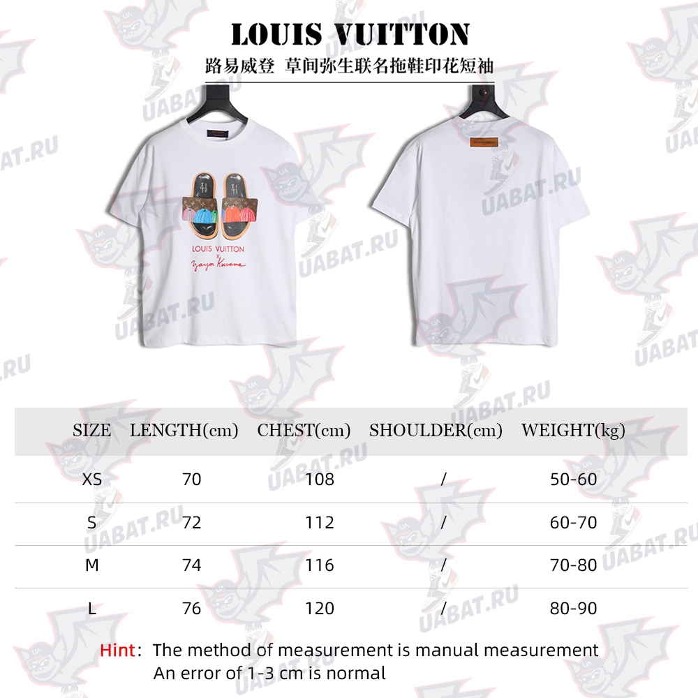 Louis Vuitton Louis Vuitton Kusama Yayoi Joint Slipper Print Short Sleeve