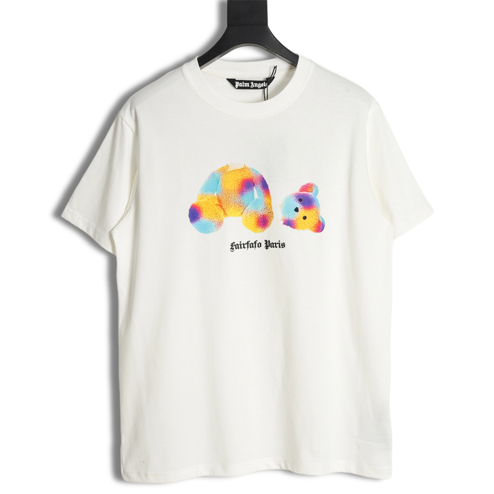 PALM ANGELS Palm Angel 23ss new decapitated bear short sleeves