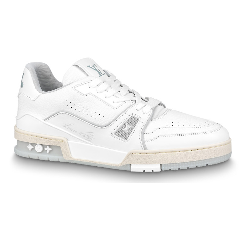 Louis Vuitton Trainer White Signature