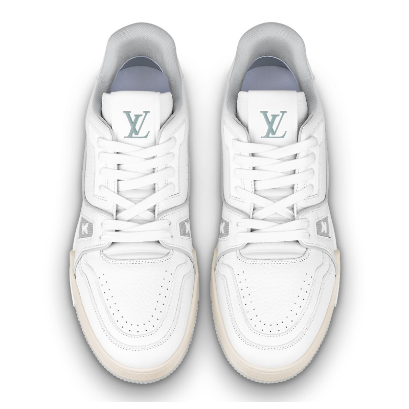 Louis Vuitton Trainer White Signature