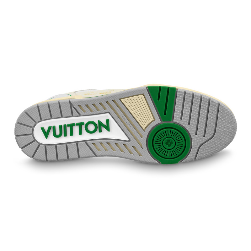 Louis Vuitton Trainer Green Mesh