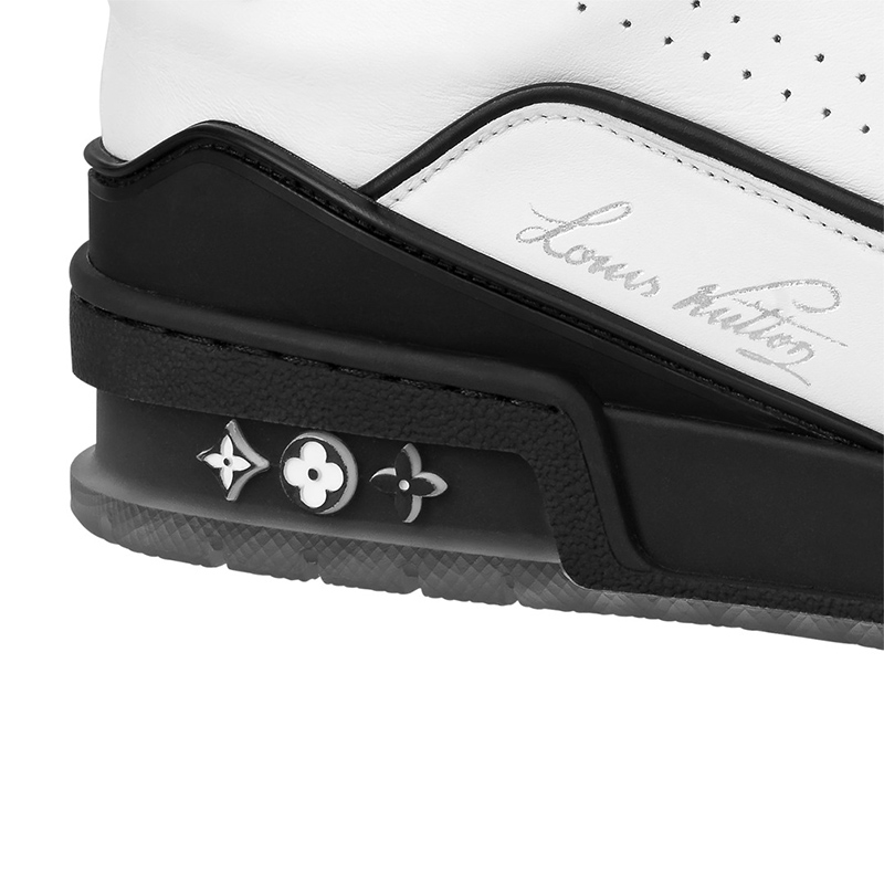 Louis Vuitton LV Trainer Black White