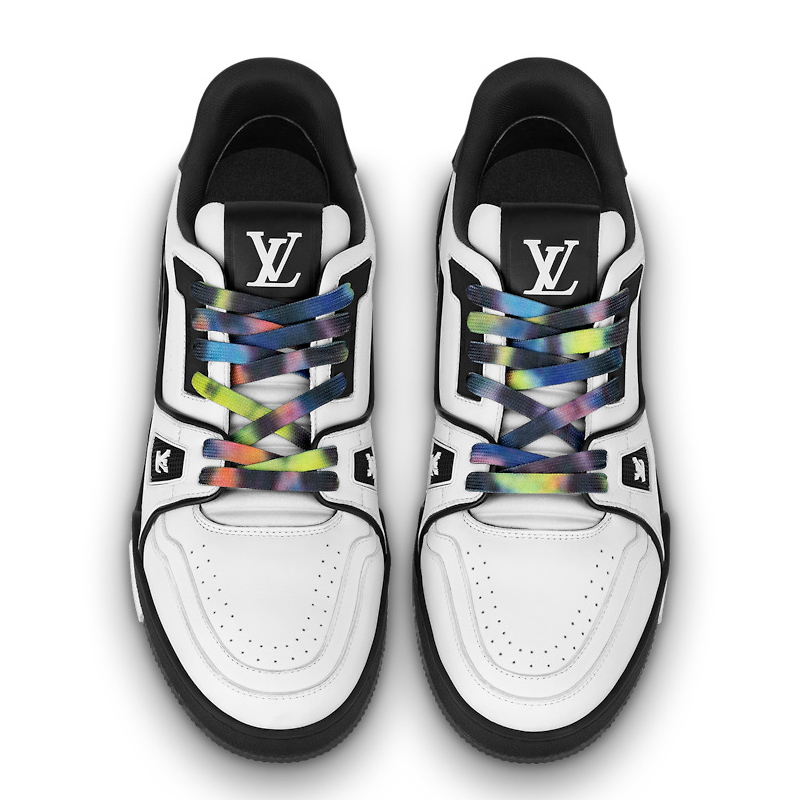 Louis Vuitton LV Trainer Black White