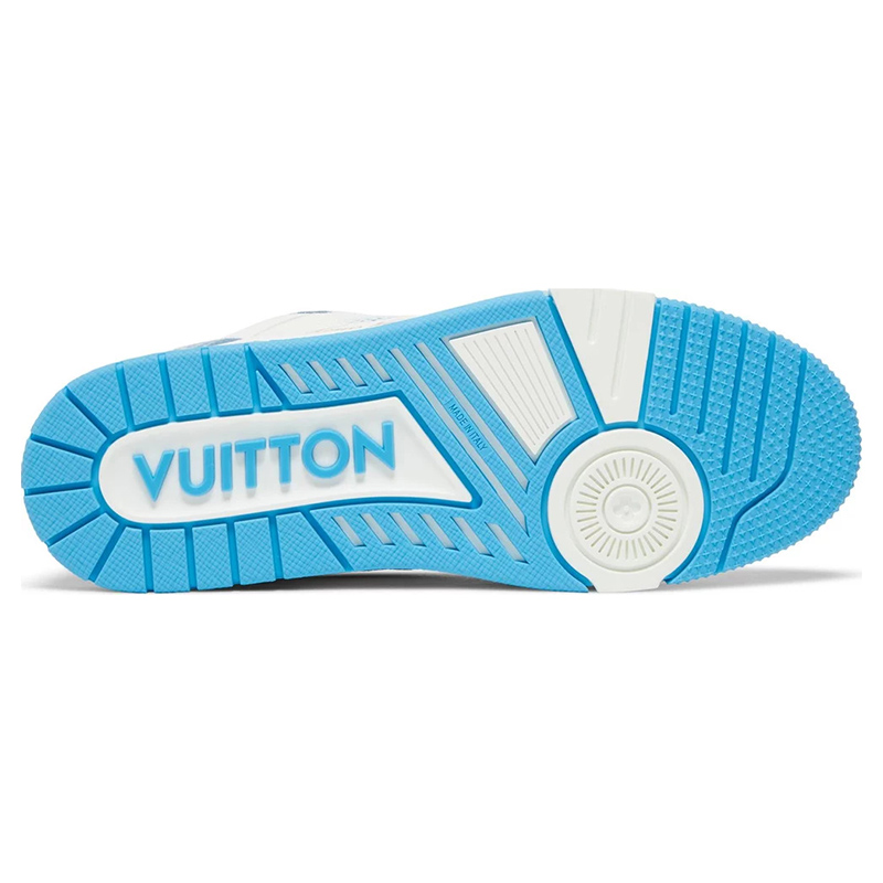 Louis Vuitton Trainer Low 'Light Blue Monogram Denim'