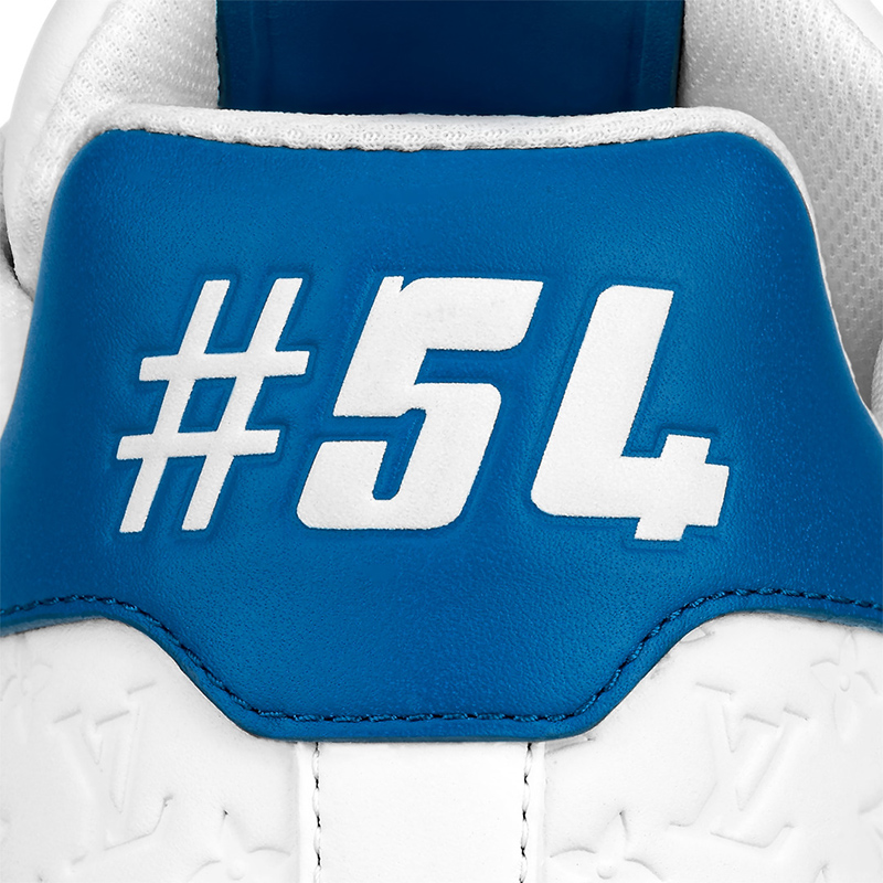 Louis Vuitton Trainer #54 Signature Blue White