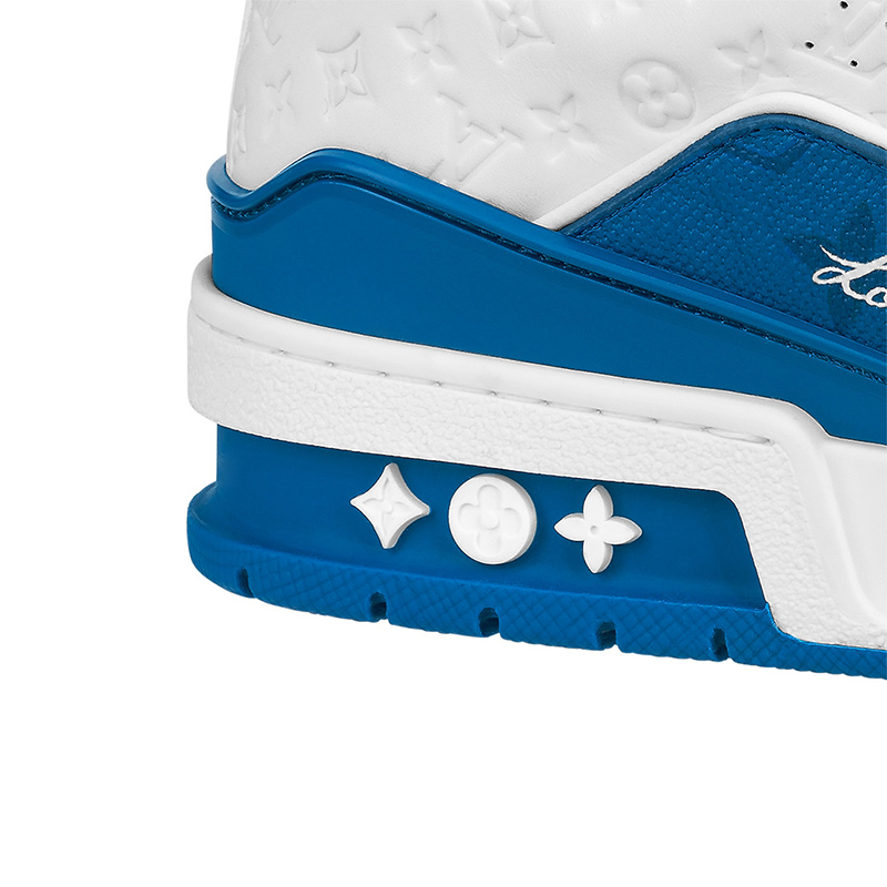 Louis Vuitton Trainer #54 Signature Blue White