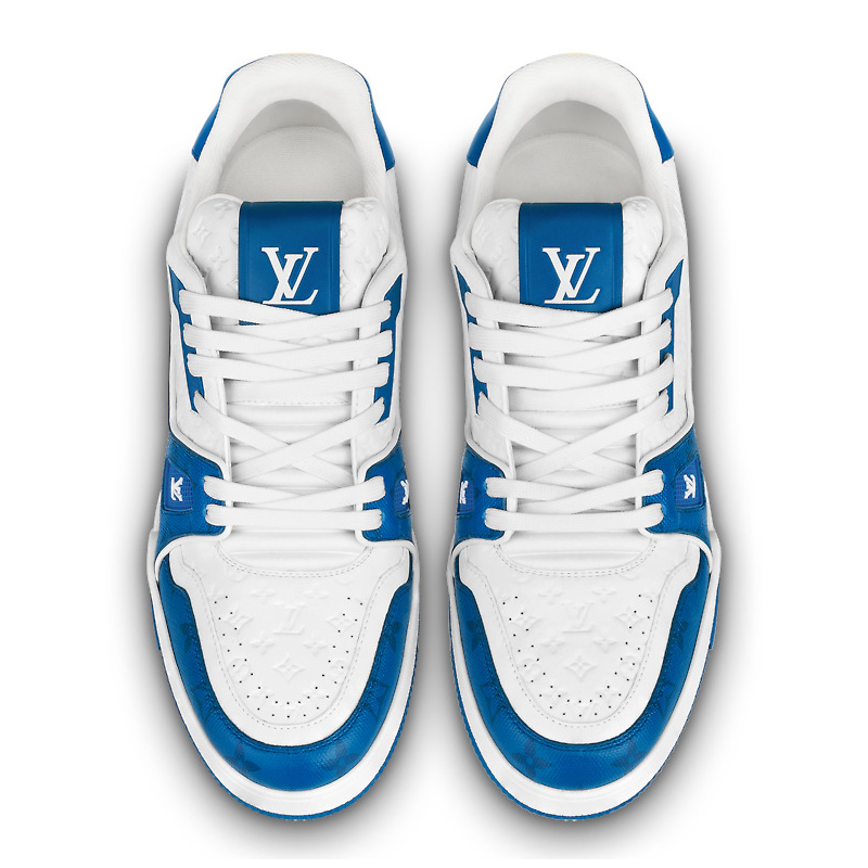 Louis Vuitton Trainer #54 Signature Blue White