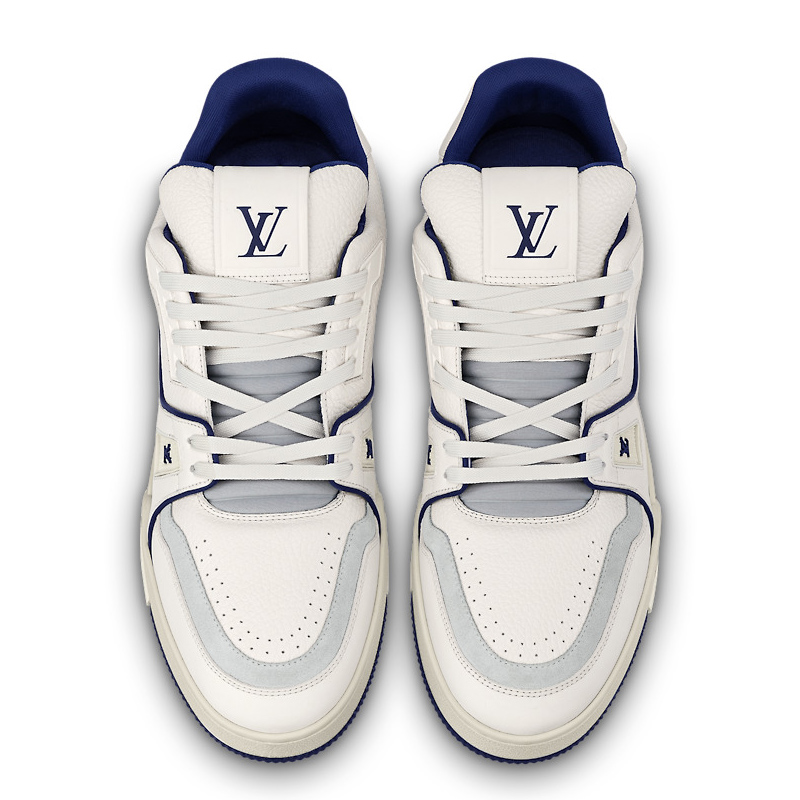 Louis Vuitton Trainer Marine White