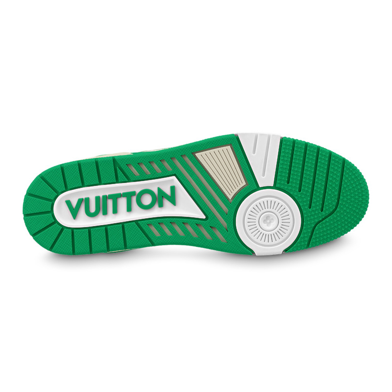 Louis Vuitton Trainer #54 Signature White Green