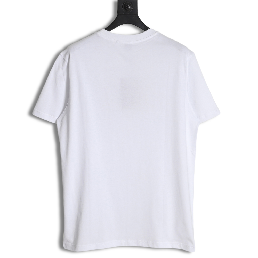 Burberry Burberry longitude and latitude letter print short-sleeved T-shirt