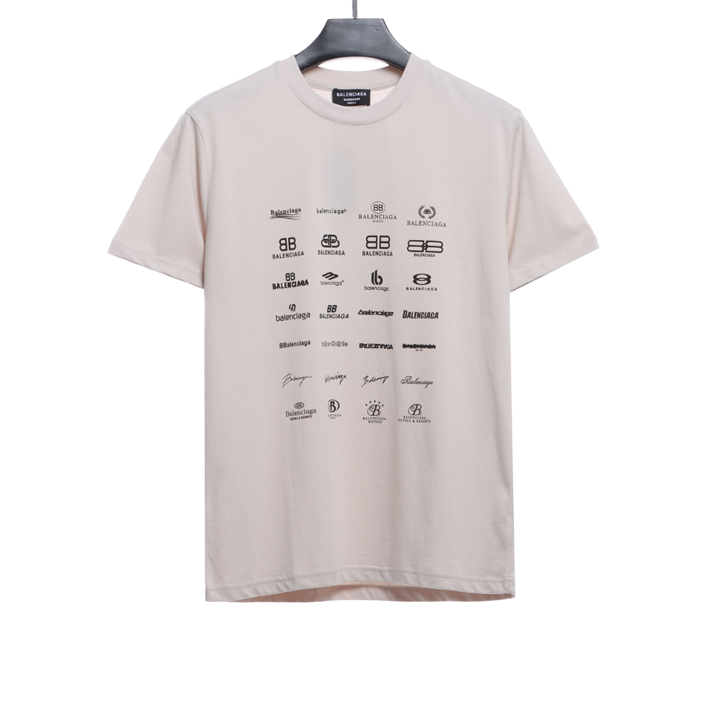 Balenciaga Manchu Classic Logo Short Sleeve TSK1