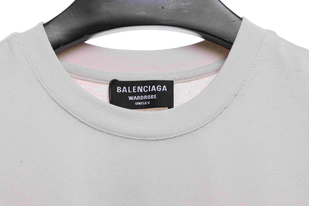 Balenciaga Manchu Classic Logo Short Sleeve TSK1